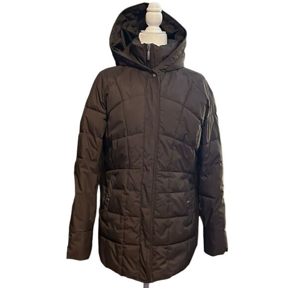 Columbia Sportswear XCO Puffer Style Long Brown Coat Size Medium - Picture 12 of 12